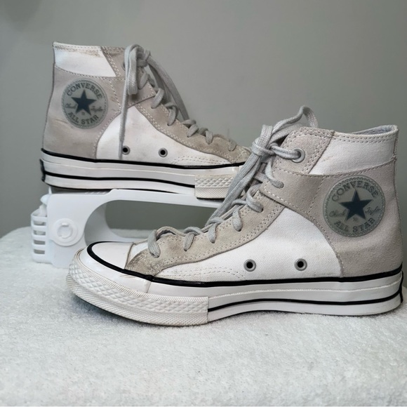 Converse Chuck 70 unisex High White Mouse Shoes Casual Suede Canvas Men 6 Wo 8 - Picture 7 of 9